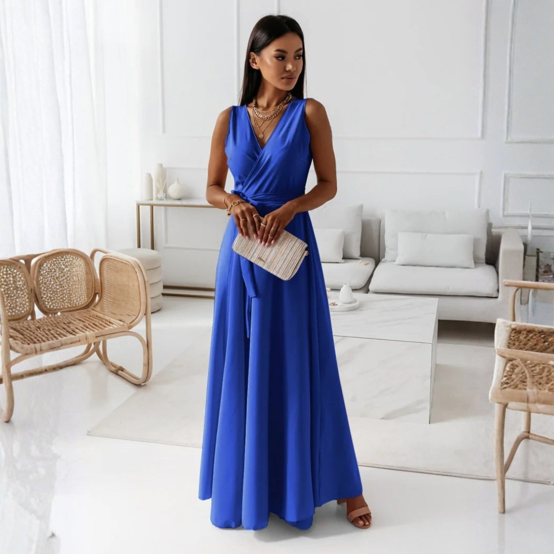 Evelina | Elegant Maxikjol för Sommarens Festligheter