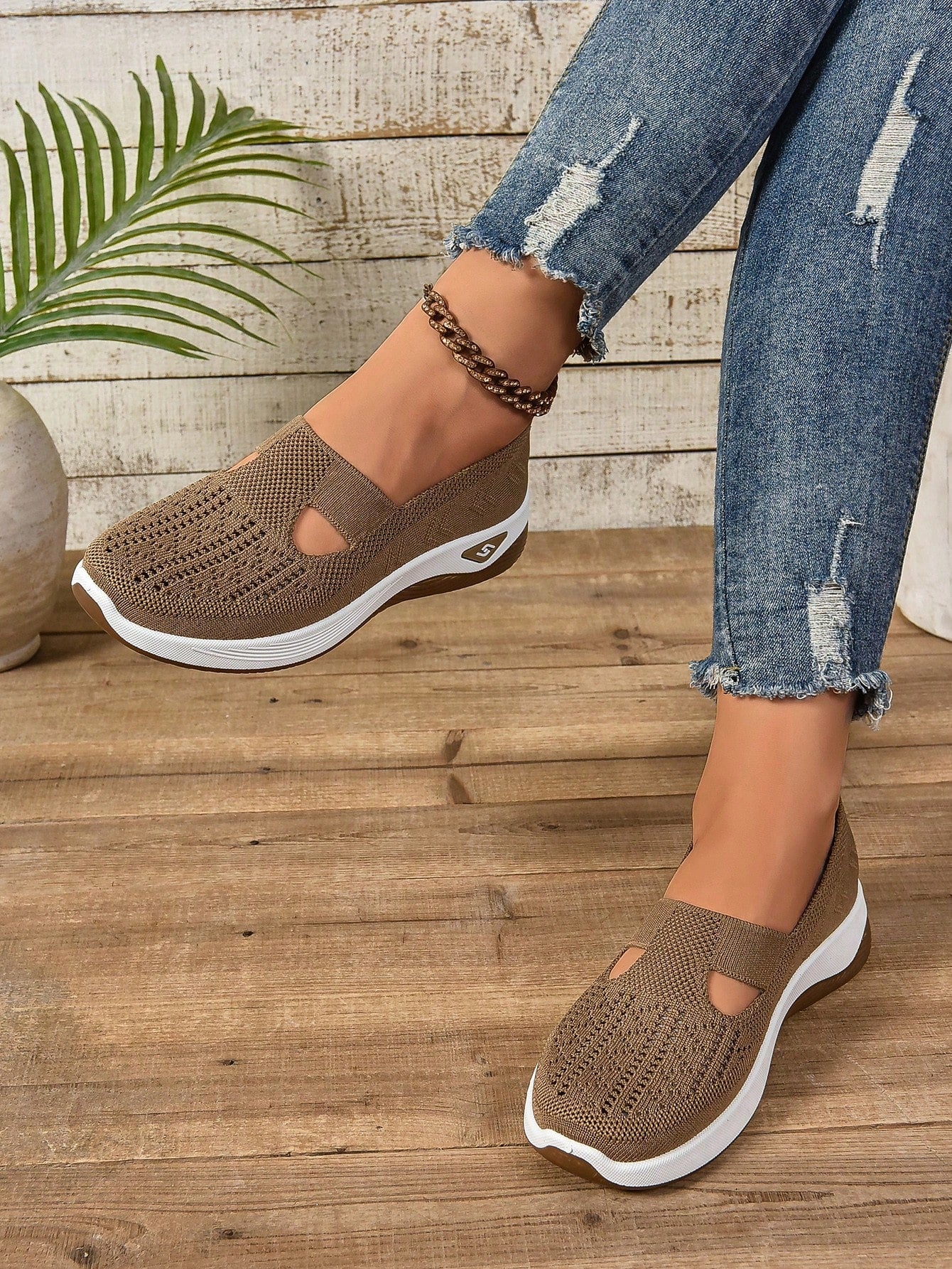 Sofia | Eleganta Slip-On Skor för Sommarens Äventyr