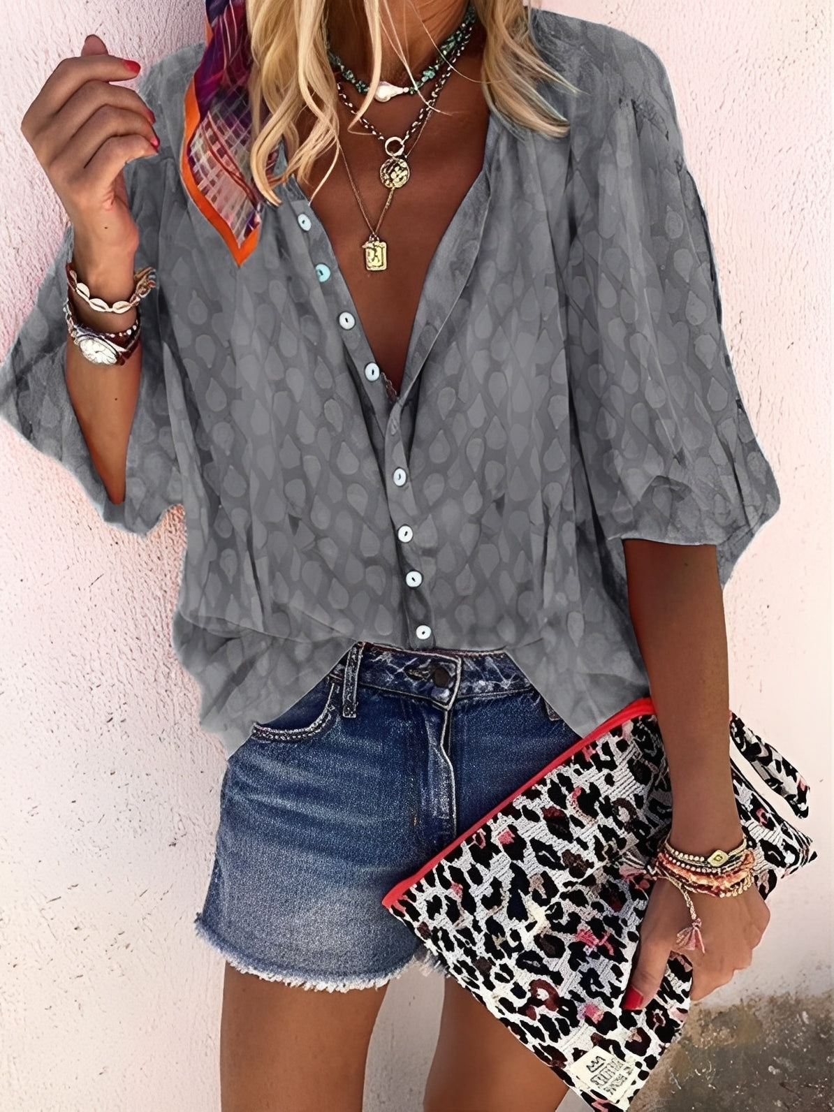 Viva – Elegant blus för en avslappnad stil