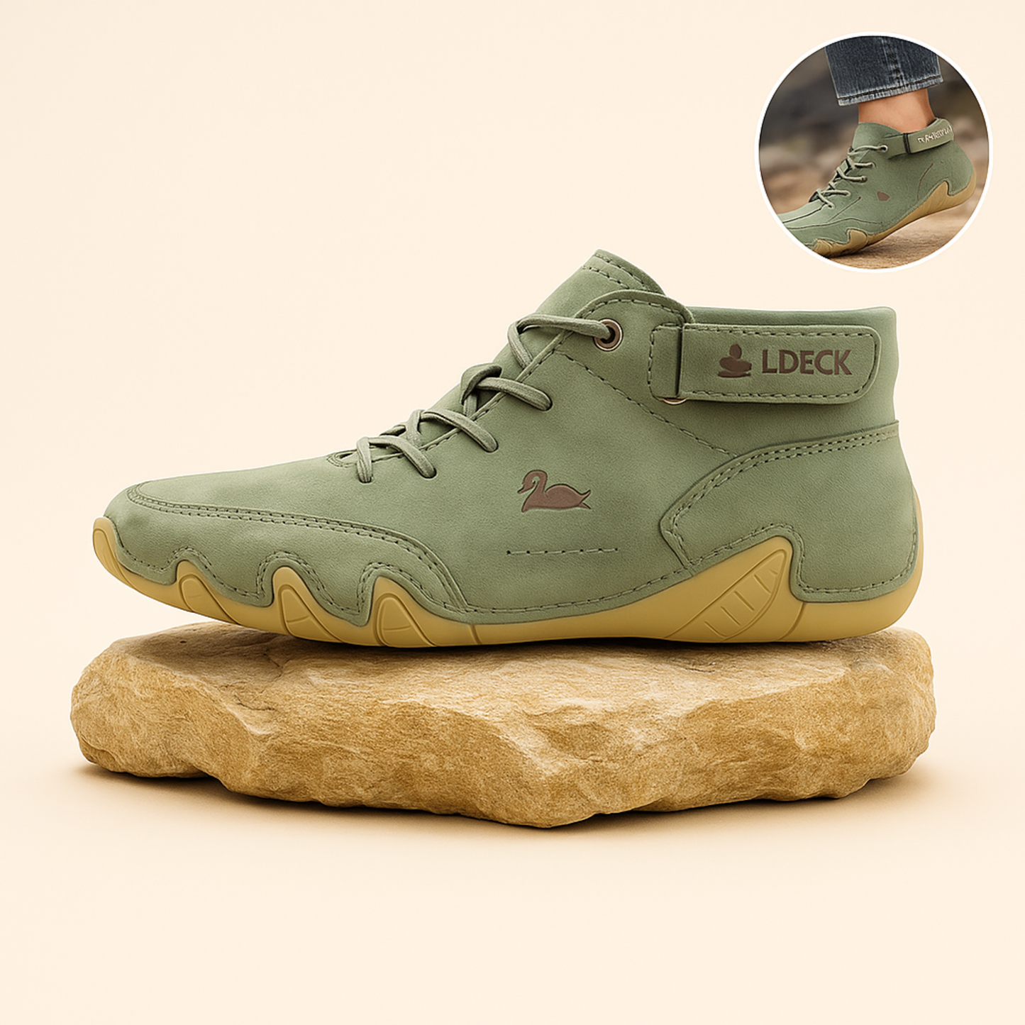 VarmNord – Barfodssko til smertelindring | Vandtæt, Åndbar & Skridsikker | Til hverdag, gåture & sund løbekomfort