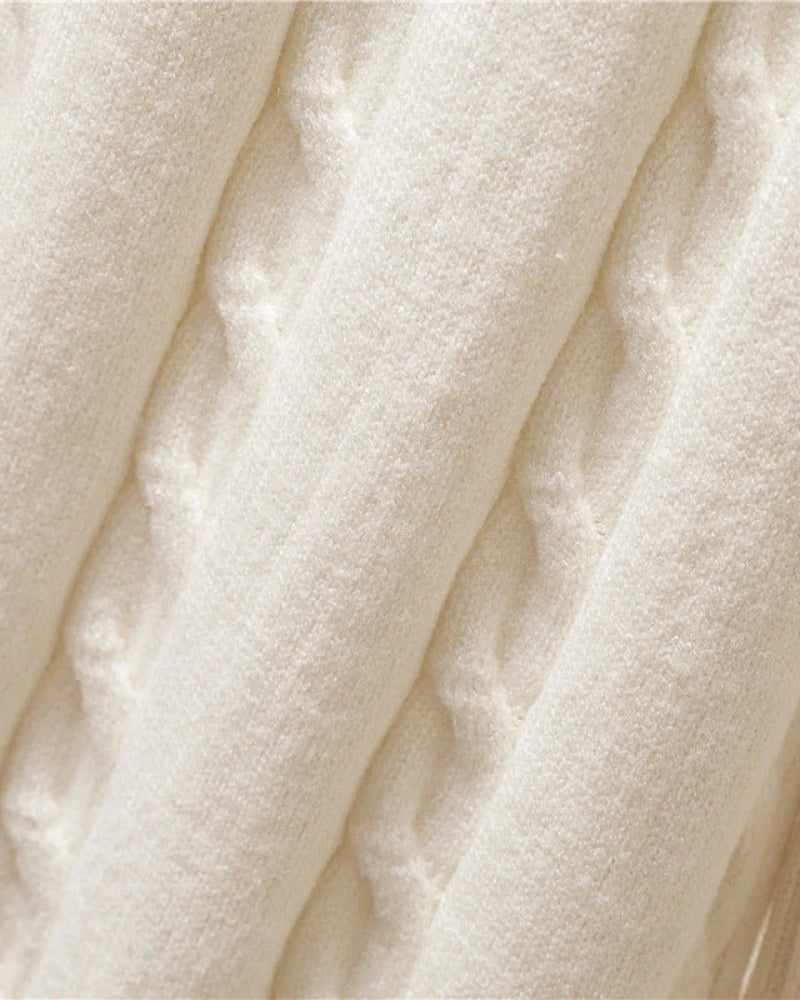 3-delt vinter sæt til damer - sweater, bukser og vest