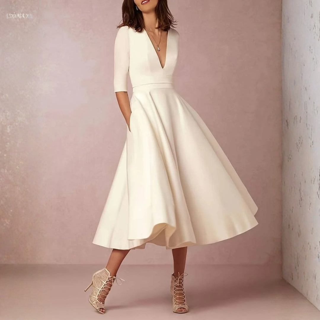 Juliette | Elegant Midikjol för Sommarens Festligheter