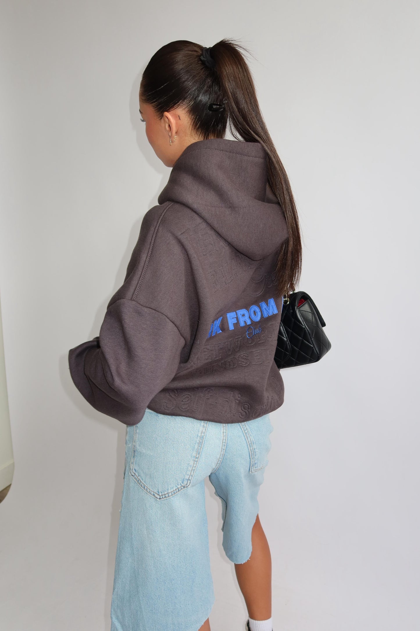 Lyxig oversized hoodie med stilren design