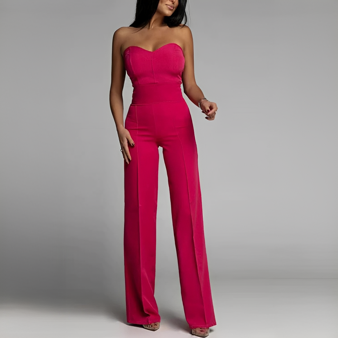 Celesia - Chic Off-Shoulder Jumpsuit för Kvinnor