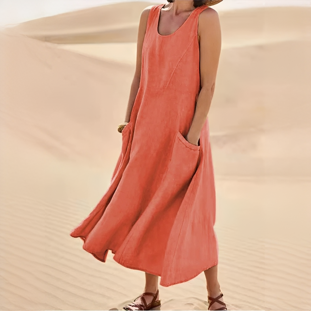 Luna - Elegant och Trendigt Sommardress för Kvinnor