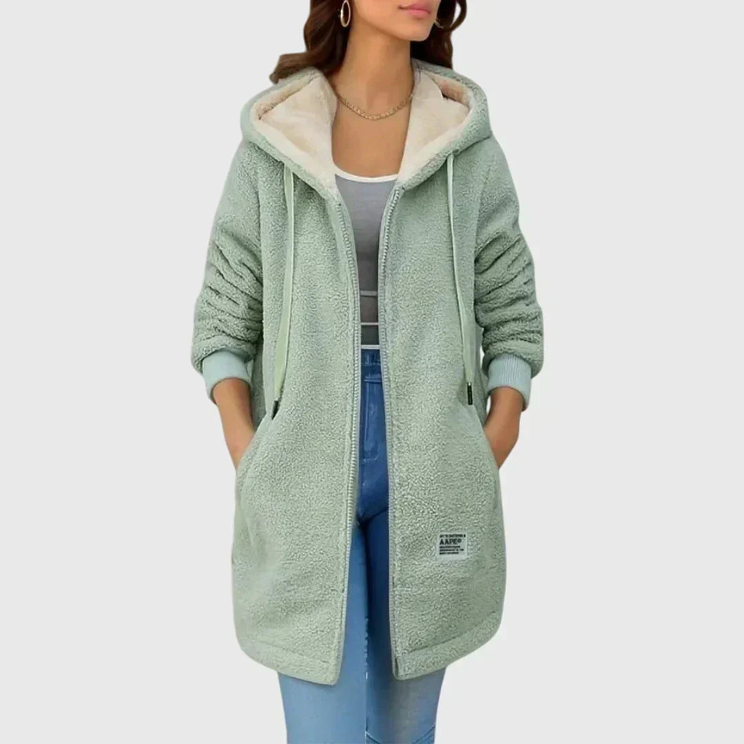 Birgitta | dames fleecejakke – stil og varme til kolde dage