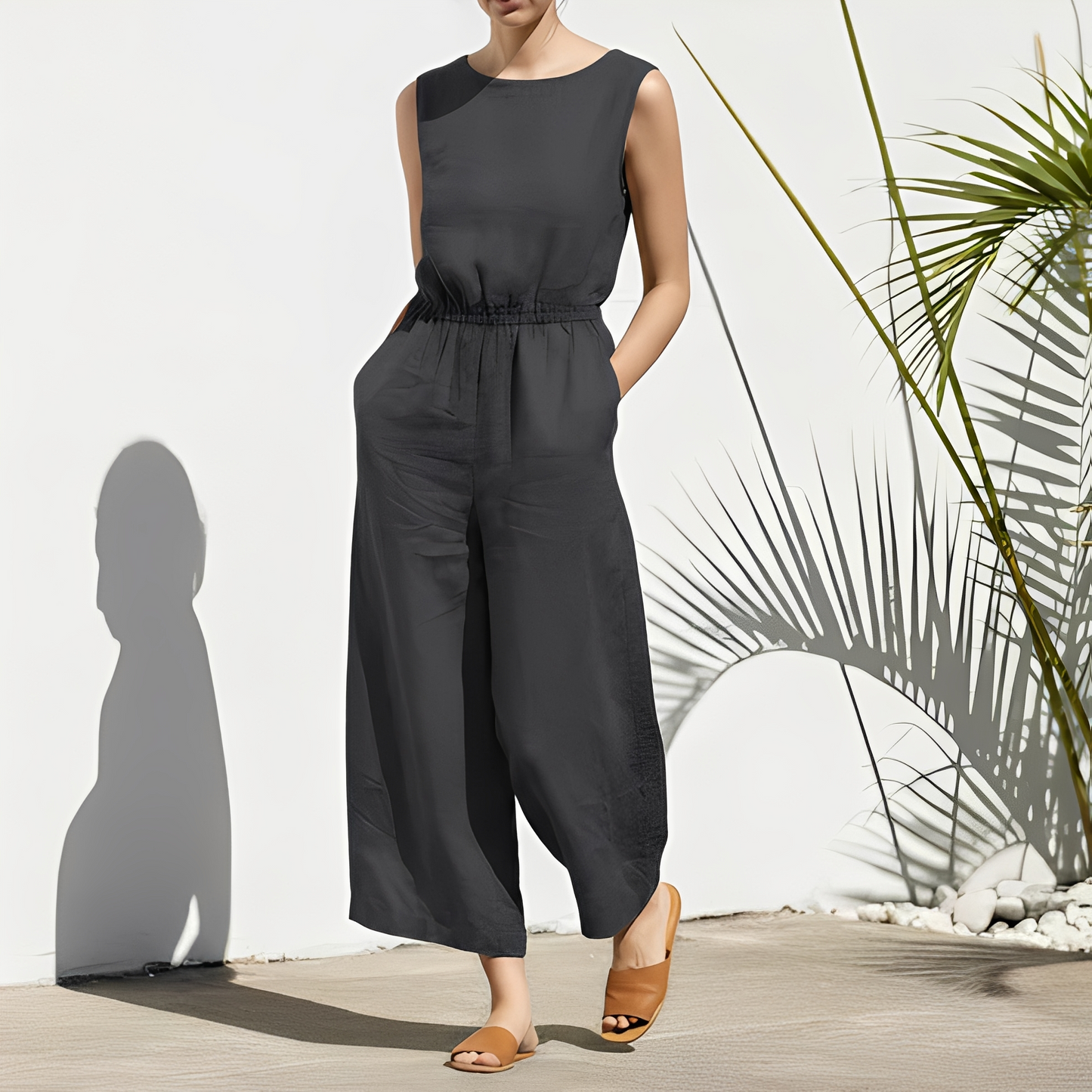 Soleil - Chic Sommaroverall för Kvinnor