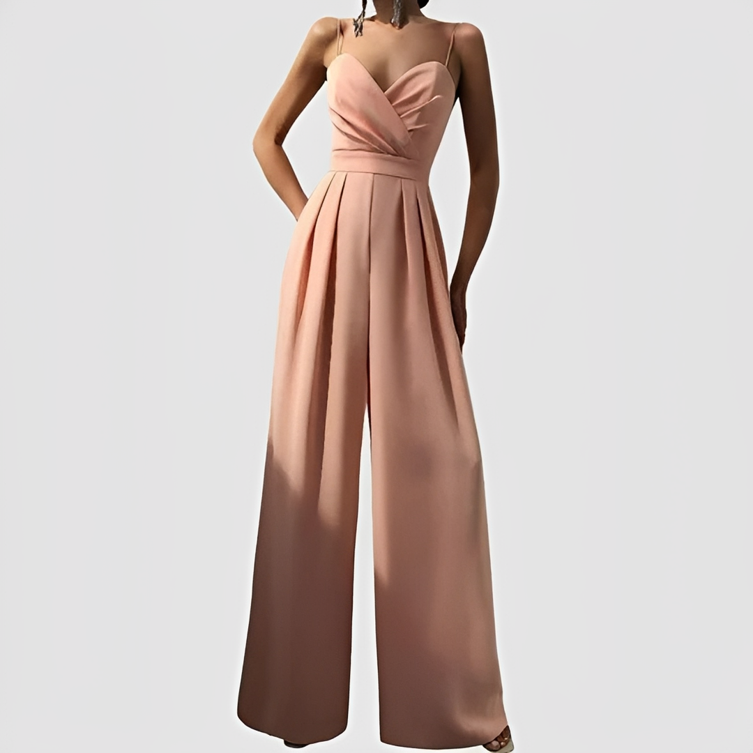 Lysande Jumpsuit för Moderna Kvinnor med Lätt Benvidd