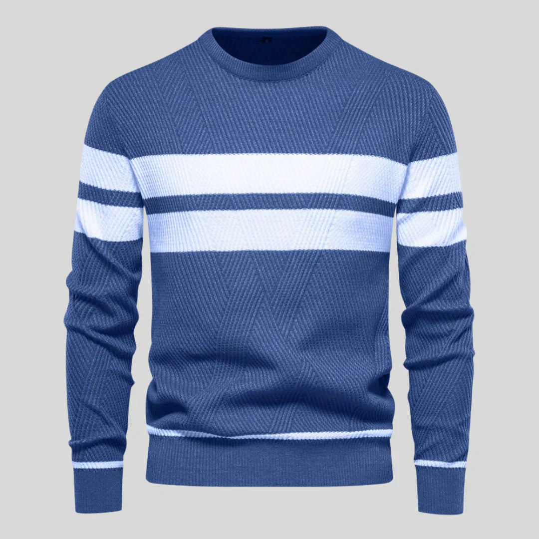 Bruno varm bomulds pullover – herre