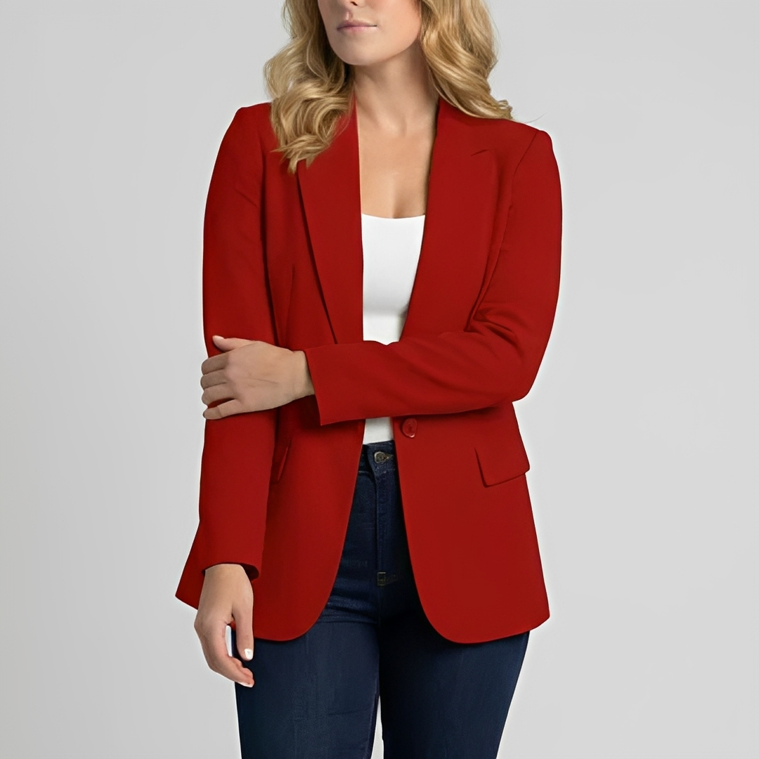 Luna - Chic Blazer för Den Moderna Kvinnan