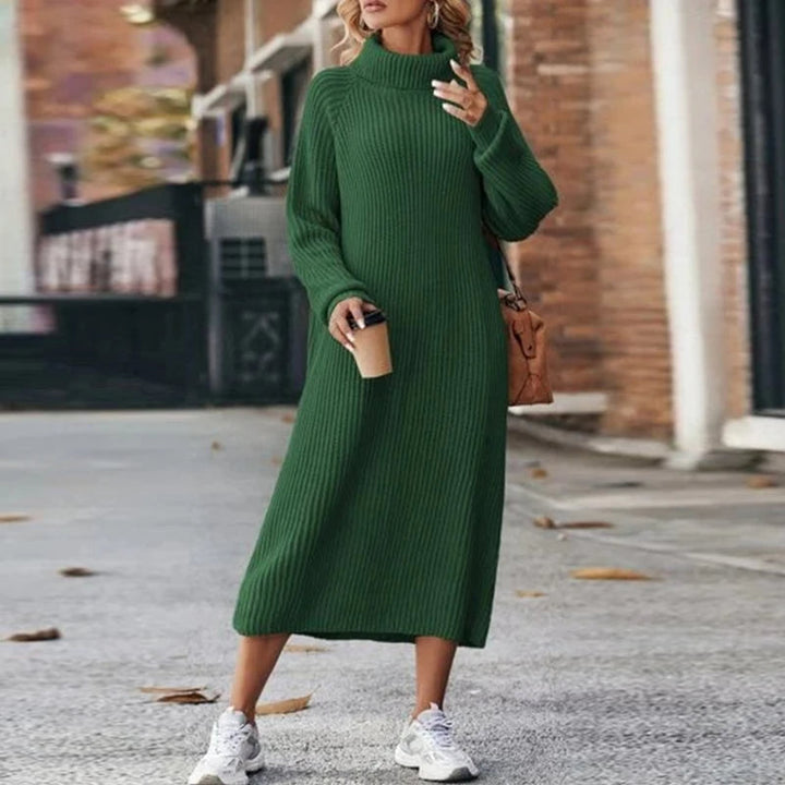 Elysia | Chic och Värmande Stickad Klänning