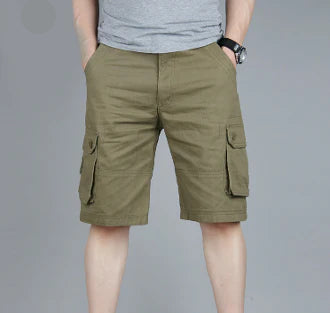 Stilrena Shorts med Praktiska Fickor