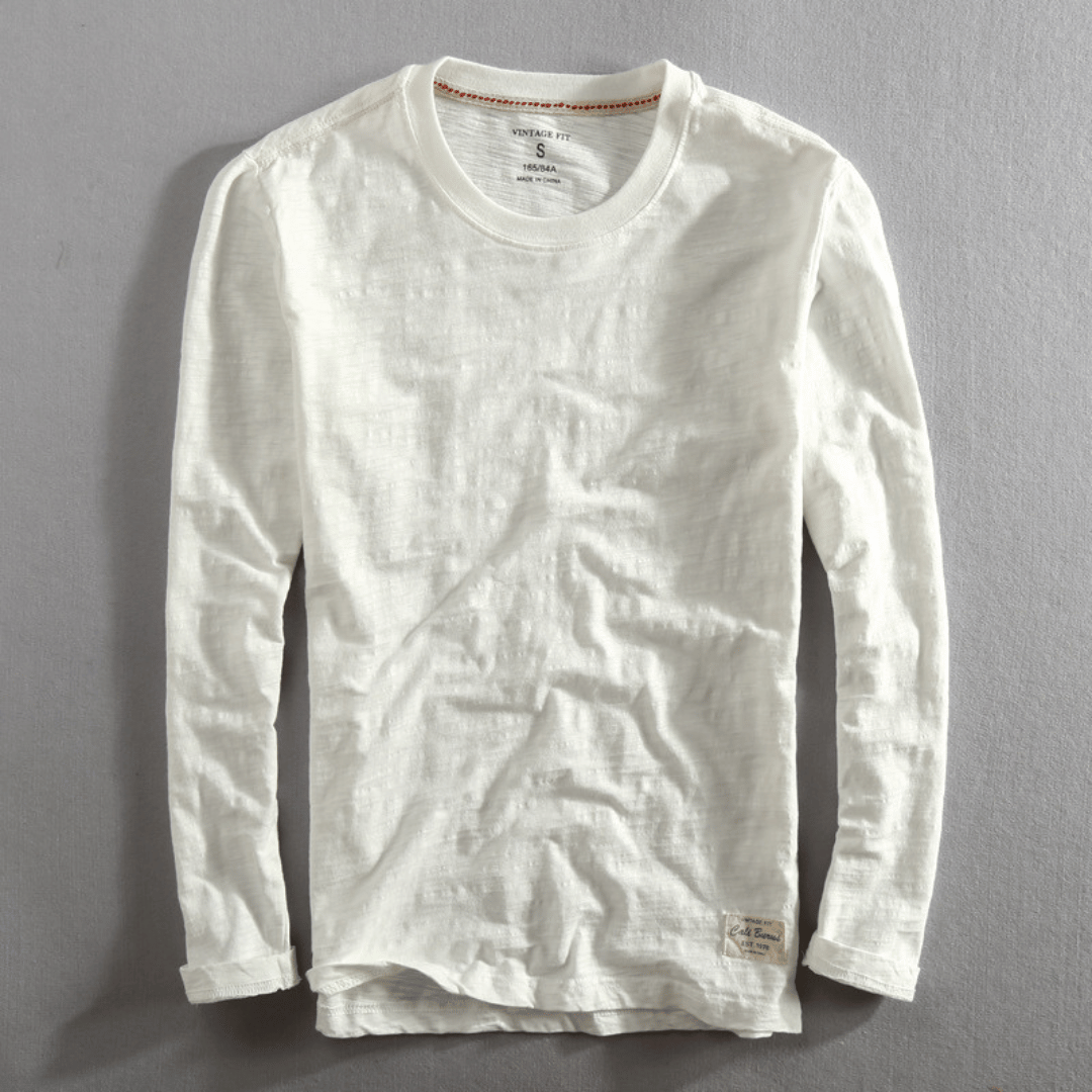 Elysian | Lyxigt långärmat T-shirt i ekologisk bomull