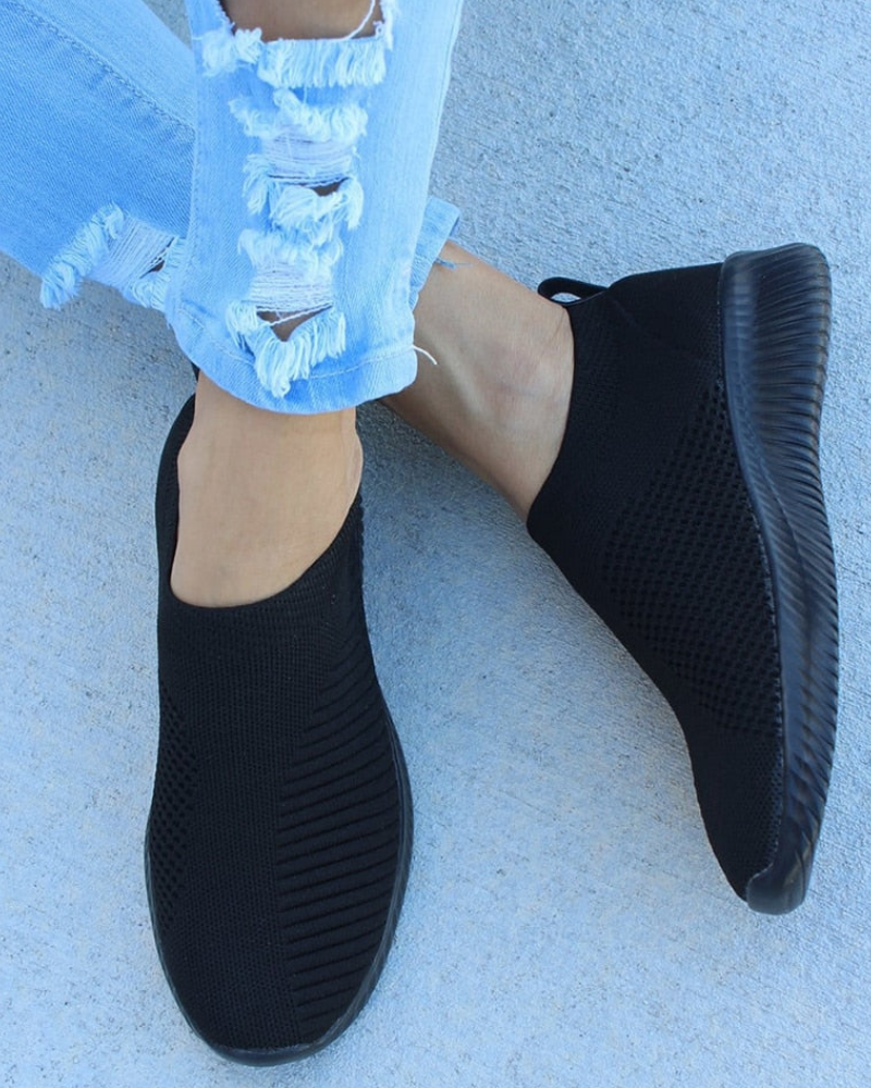 Elysia | Slip-On Mesh-Sneakers för Stil och Bekvämlighet