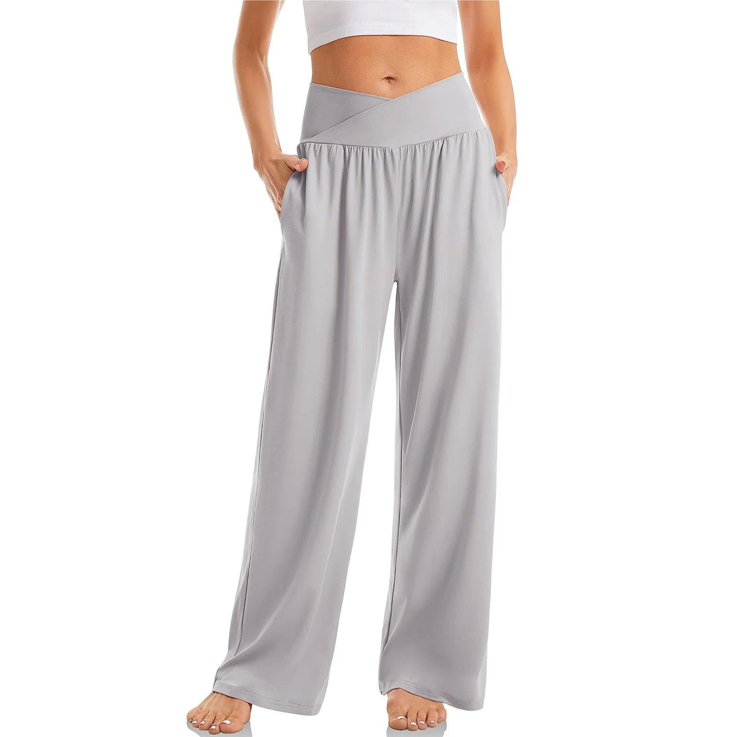 Dahlia | Högmidjade Stretch-Yogabyxor för Damer