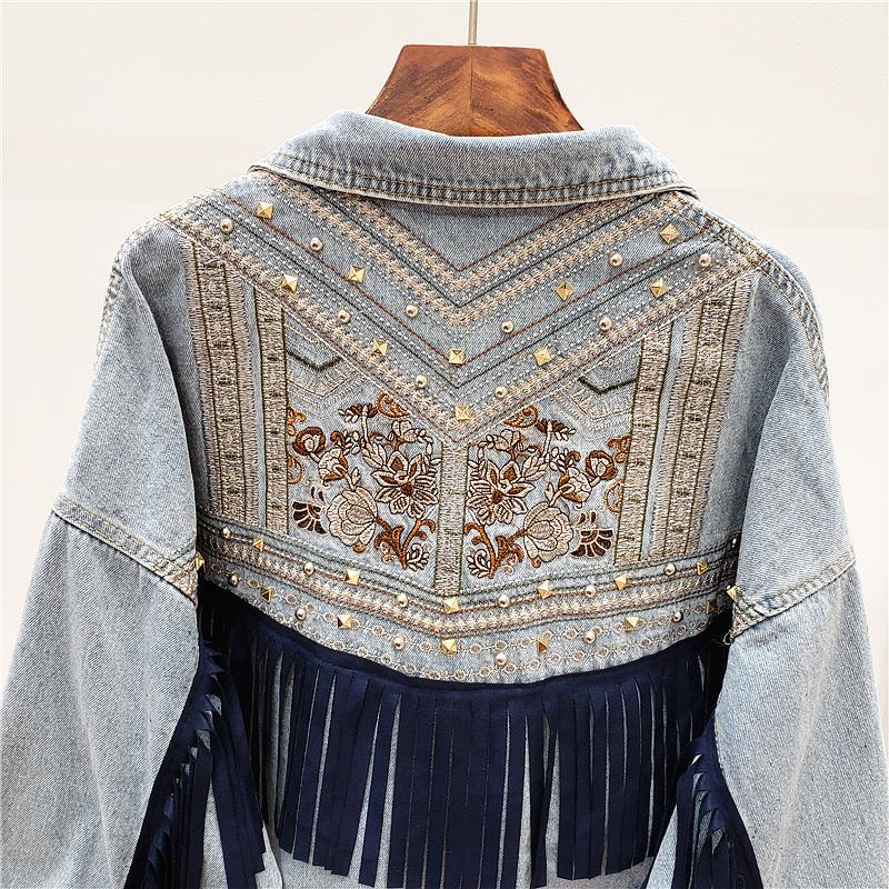 Boheme Denim Jakke til Kvinder - Luna