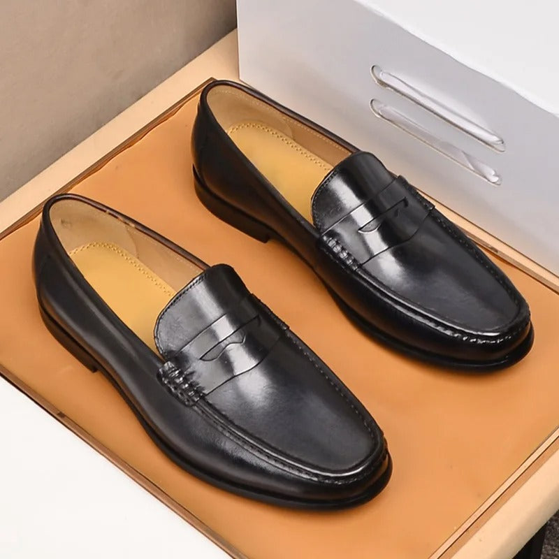 Milo – Eleganta Slip-ons för män med Retrokänsla