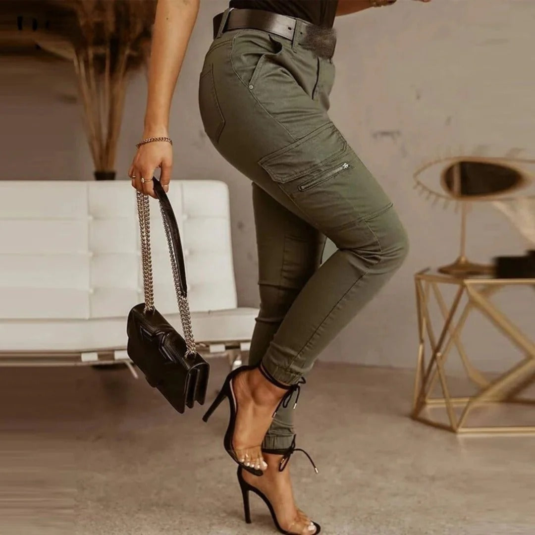 Chic Cargo Jeans til Kvinder - Urban Style