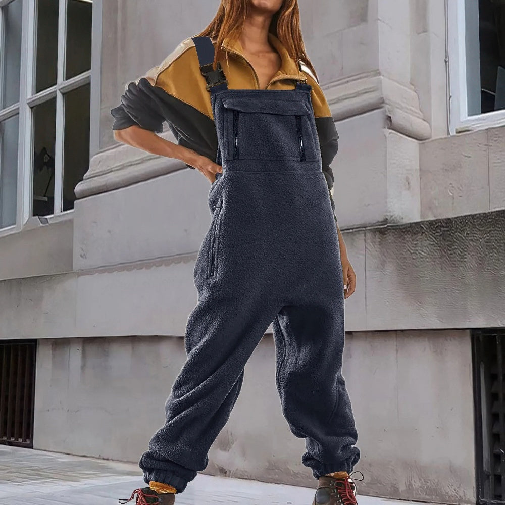 Felina – Justerbar Fleeceoverall för Komfort och Stil