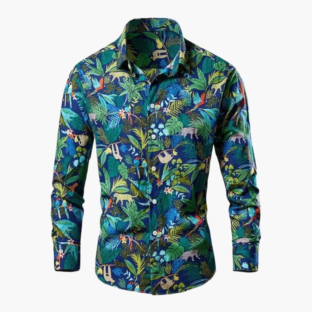 Blommig Skjorta för Herrar - Julian Design