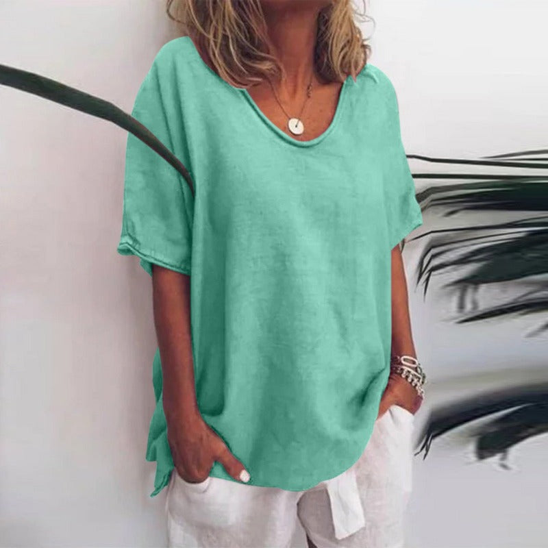 Kortärmad T-shirt för kvinnor