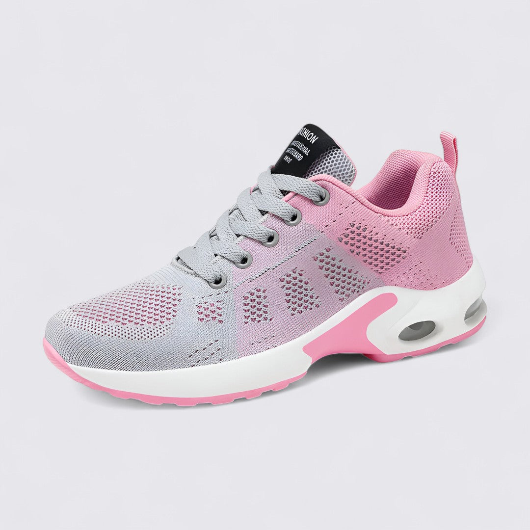 Dame sneaker med snøring - sport sneaker - fitness