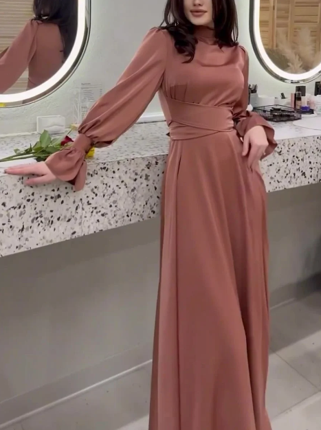 Sublim Maxi Kjole - Elara