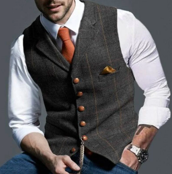 Stilfuld gilet til mænd - Lykke