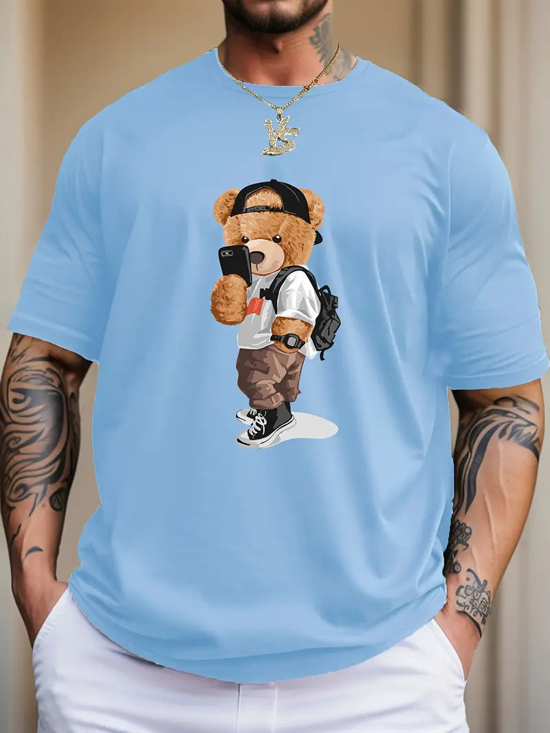 Bjørnevenlig T-Shirt til Dit Uformelle Look