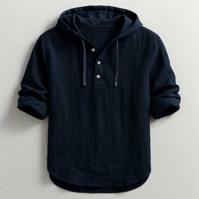 Stilren Hoodie för Män | Justerbar Huva och Ultimat Komfort