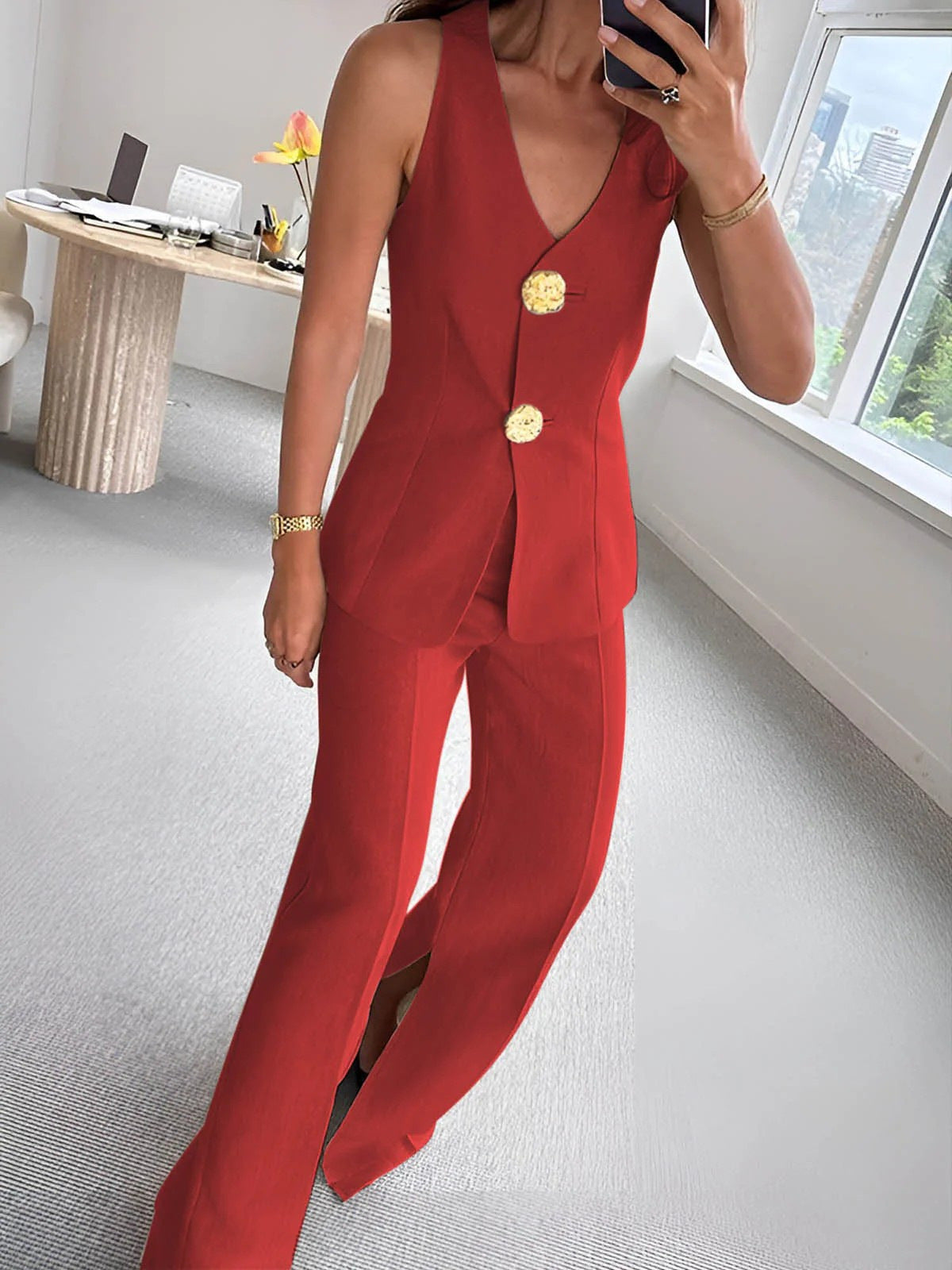 Eleganta Jumpsuiten för en Strålande Stil