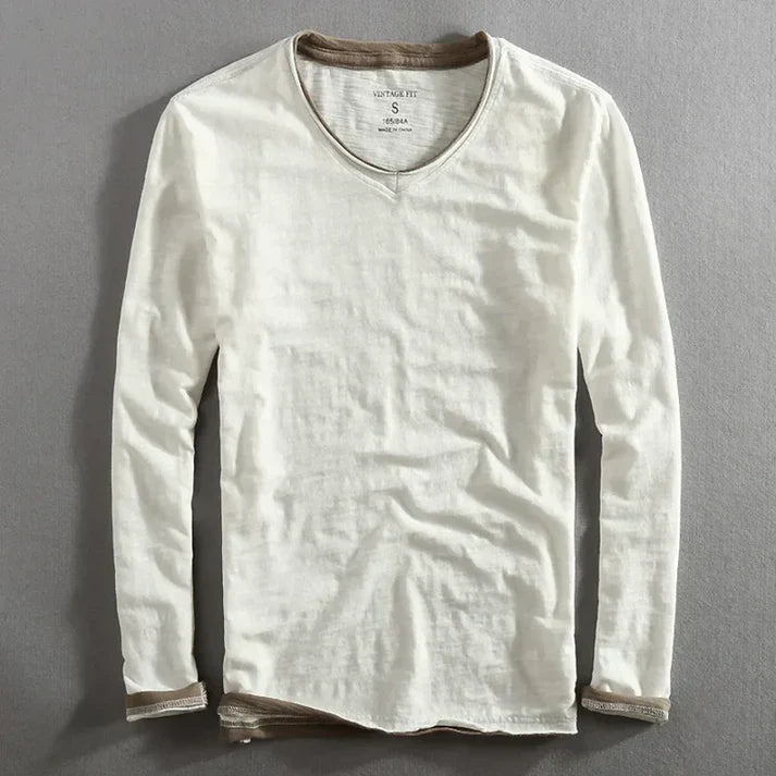 Elysia | Tidlös Långärmad T-shirt för Stiliga Stunder