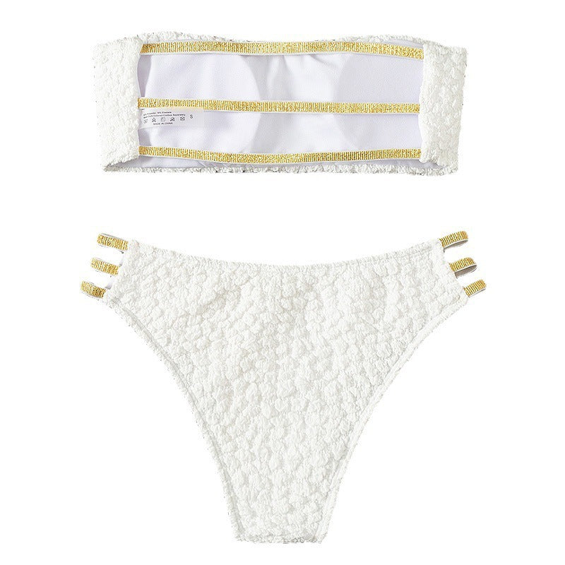 Eleganta Bandeau-Bikini för den stilmedvetna kvinnan