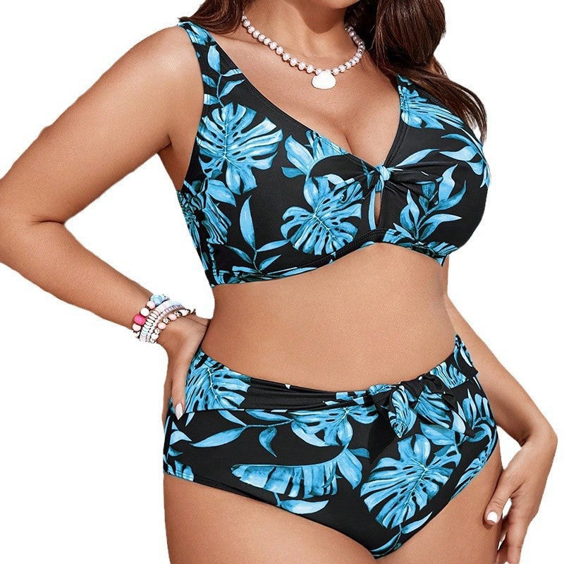 Sommarsensation: Blommig Bikinisets för Kvinnor