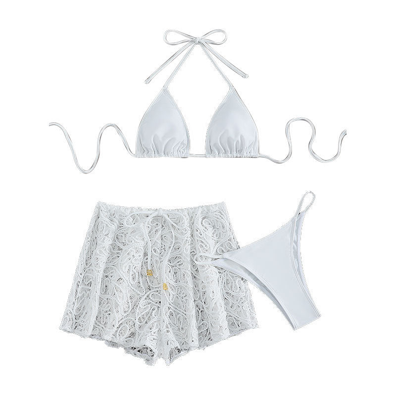 Snygga Badshorts för Kvinnor med Elegant Stickad Struktur