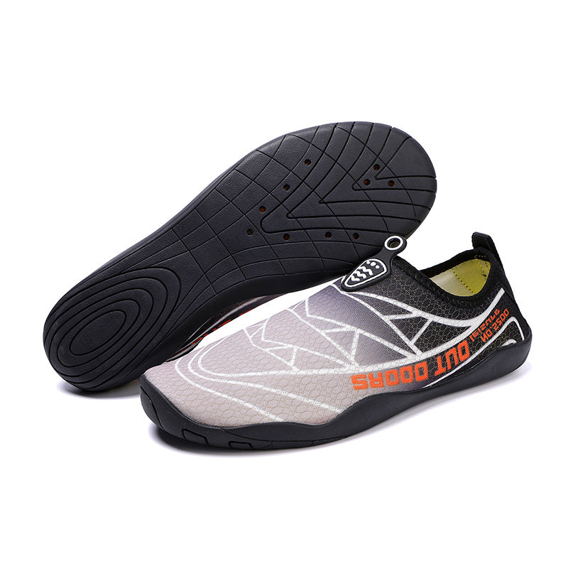 Kvinnors Vattensport Sneakers med Flexibelt Material och Greppvänlig Sula