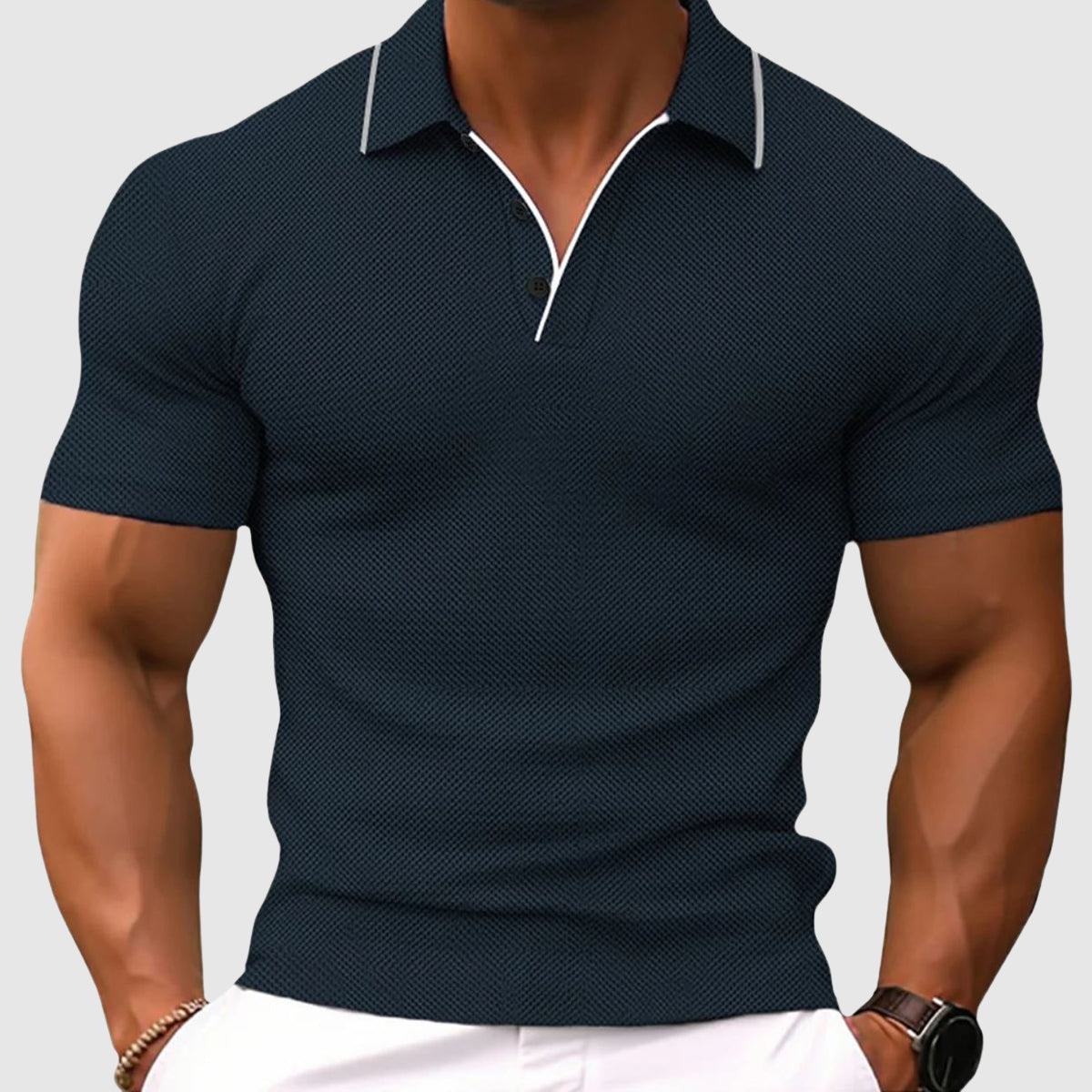 Noble Look | Stilrent Polo för den Moderna Mannen