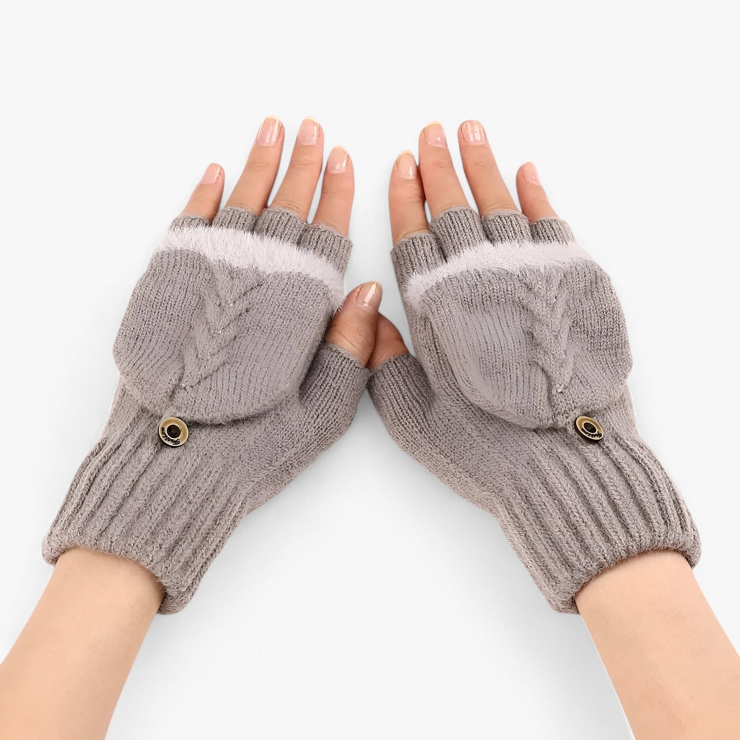 Varme Strikkede Damehandsker | Perfekte til Kolde Vinterdage
