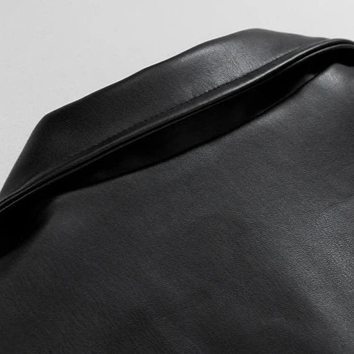 Oversized Herr Bomberjacka i Stilren Design