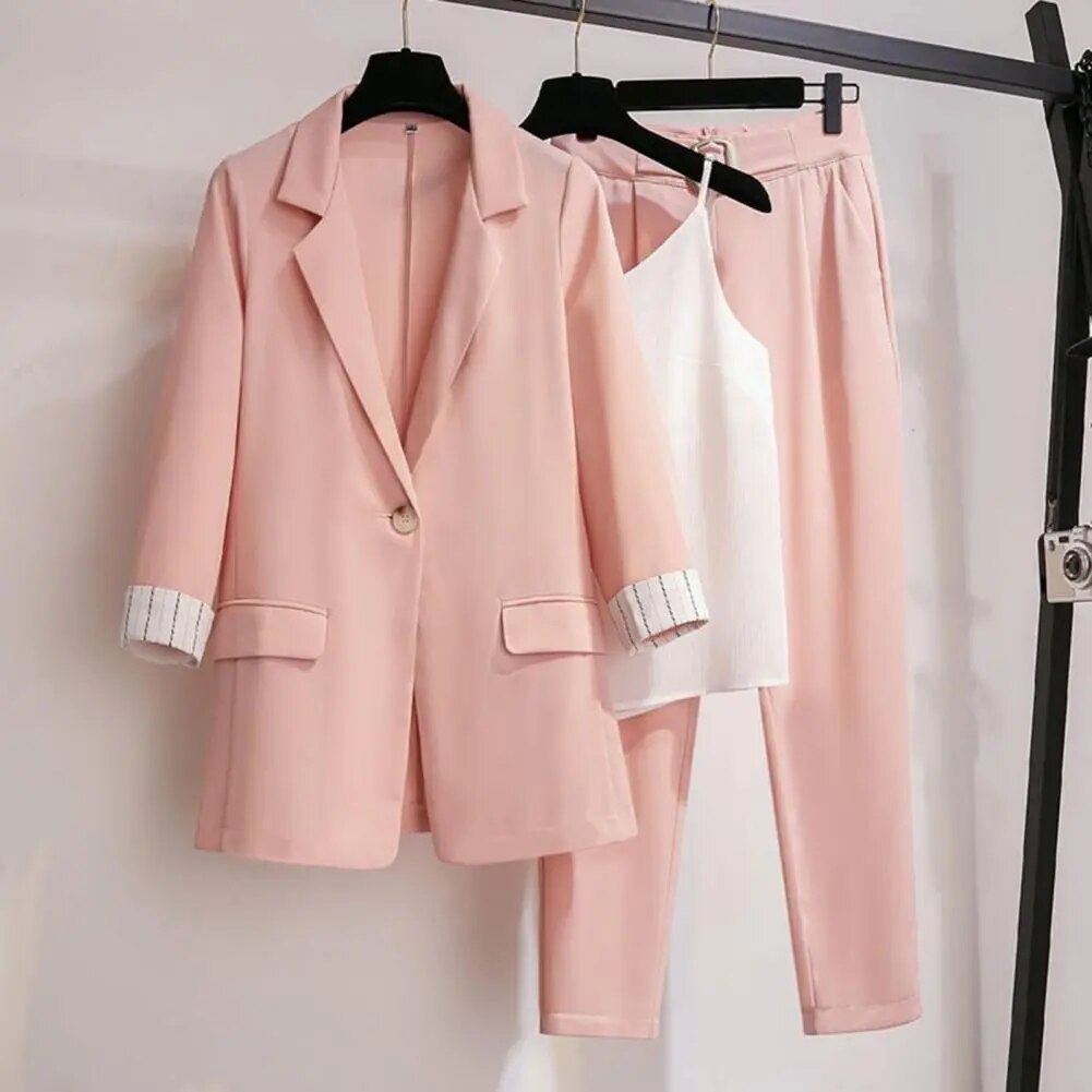 Kostymset för Dam i Slim Fit-stil