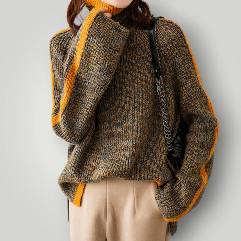 Breseis dame sweater – casual soft-knit look