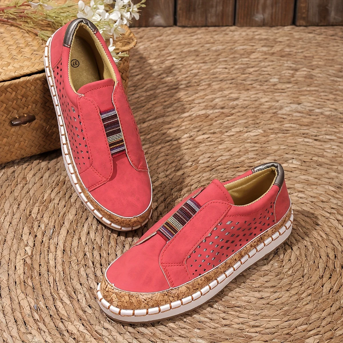 Luftiga Slip-On Sneakers för Enkel Elegans