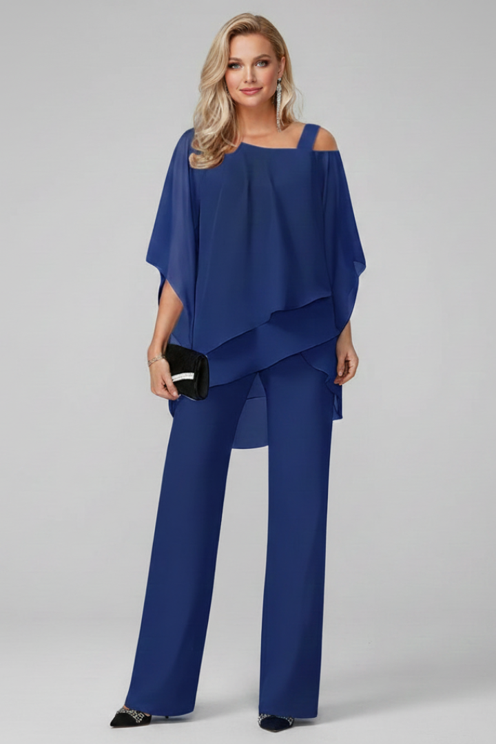 Sofia | Jumpsuit med off shoulder och vida ben