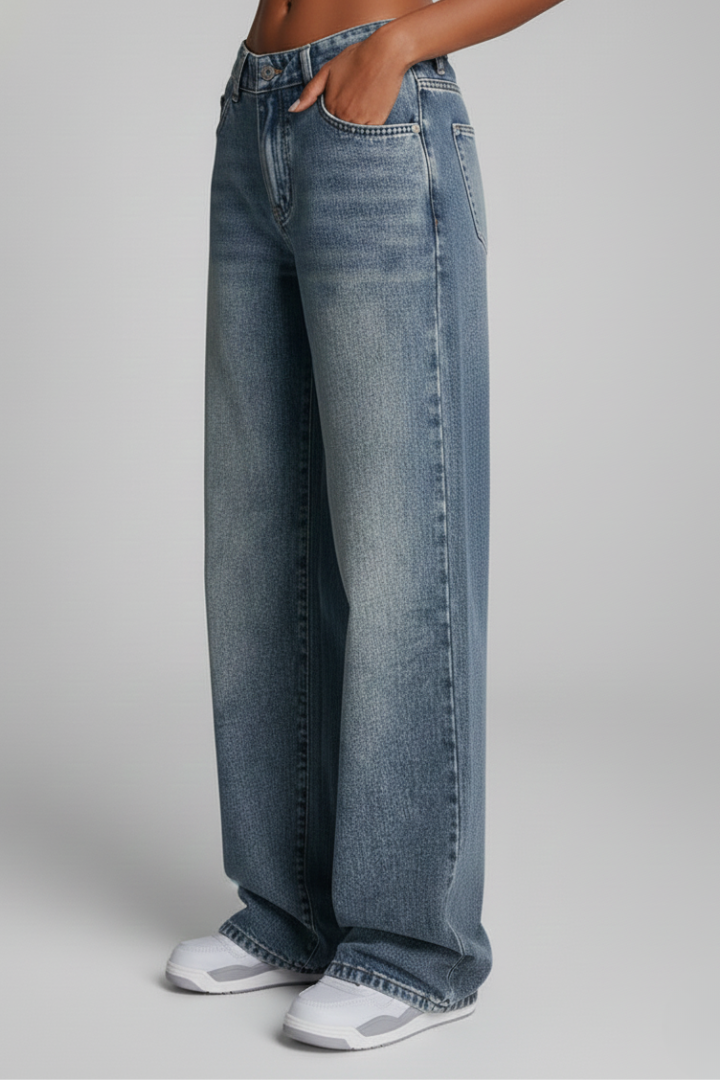 Vita | Damernas Avslappnade Vida Jeans