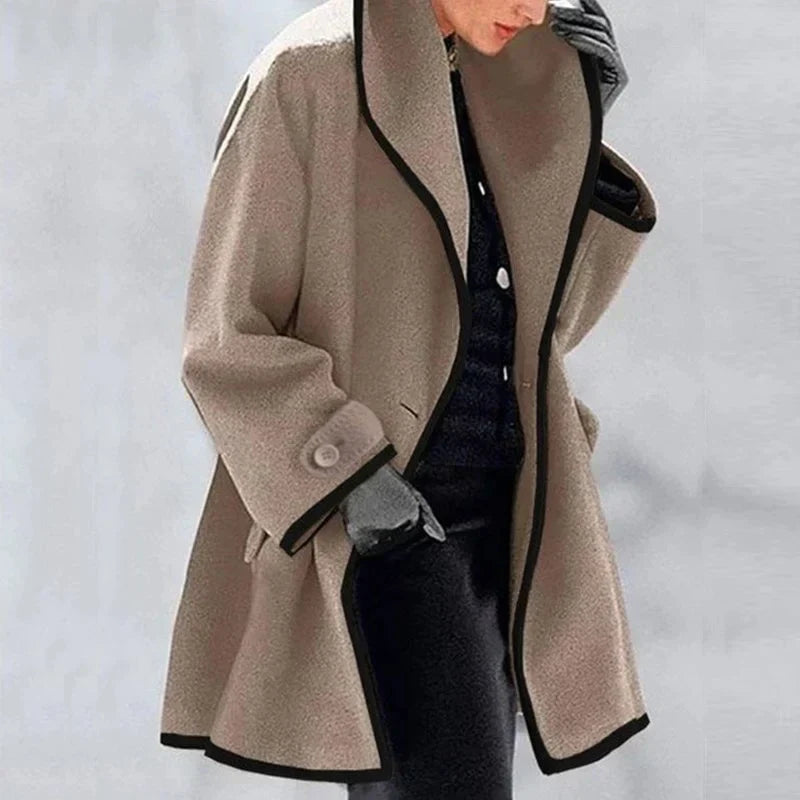 Mira - Stilfuld og Moderne Fleece Frakke