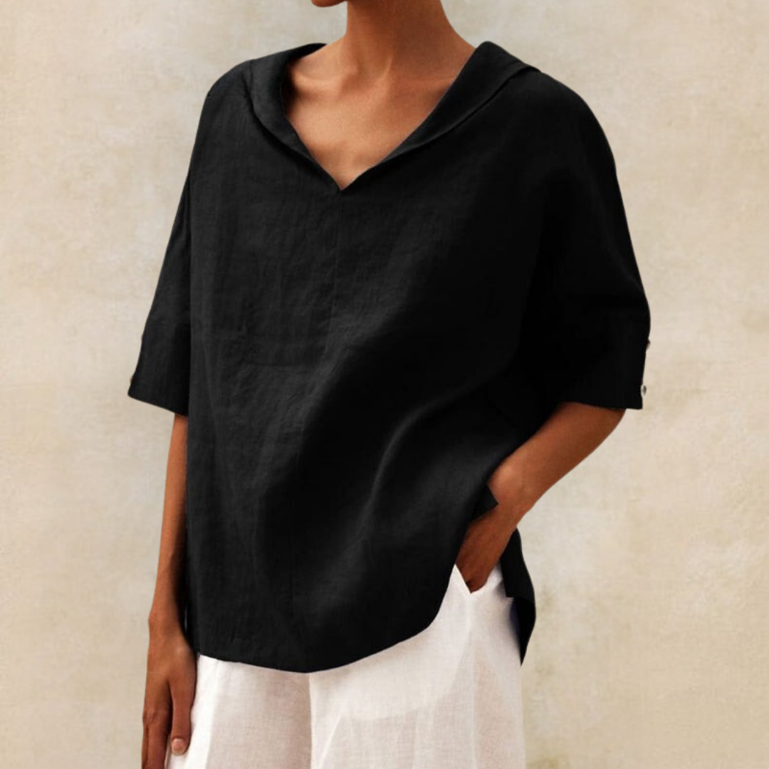 Mira - Let og Elegant Bluse til Hverdagen