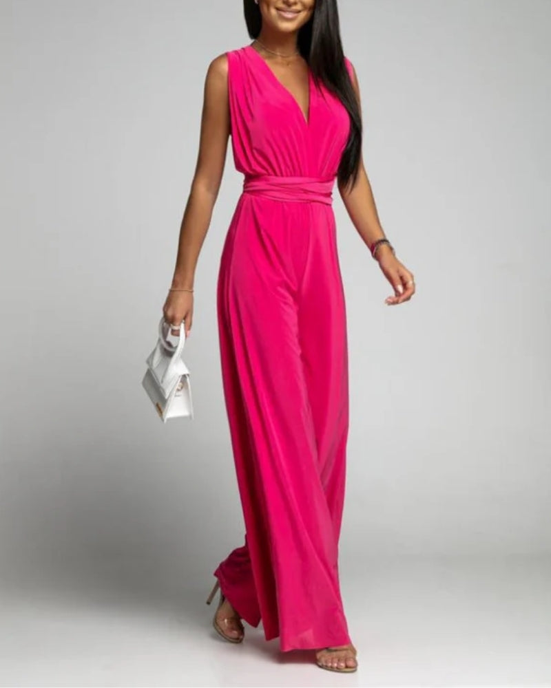 Ærmeløs dameoverall - Behageligt ét-styk outfit