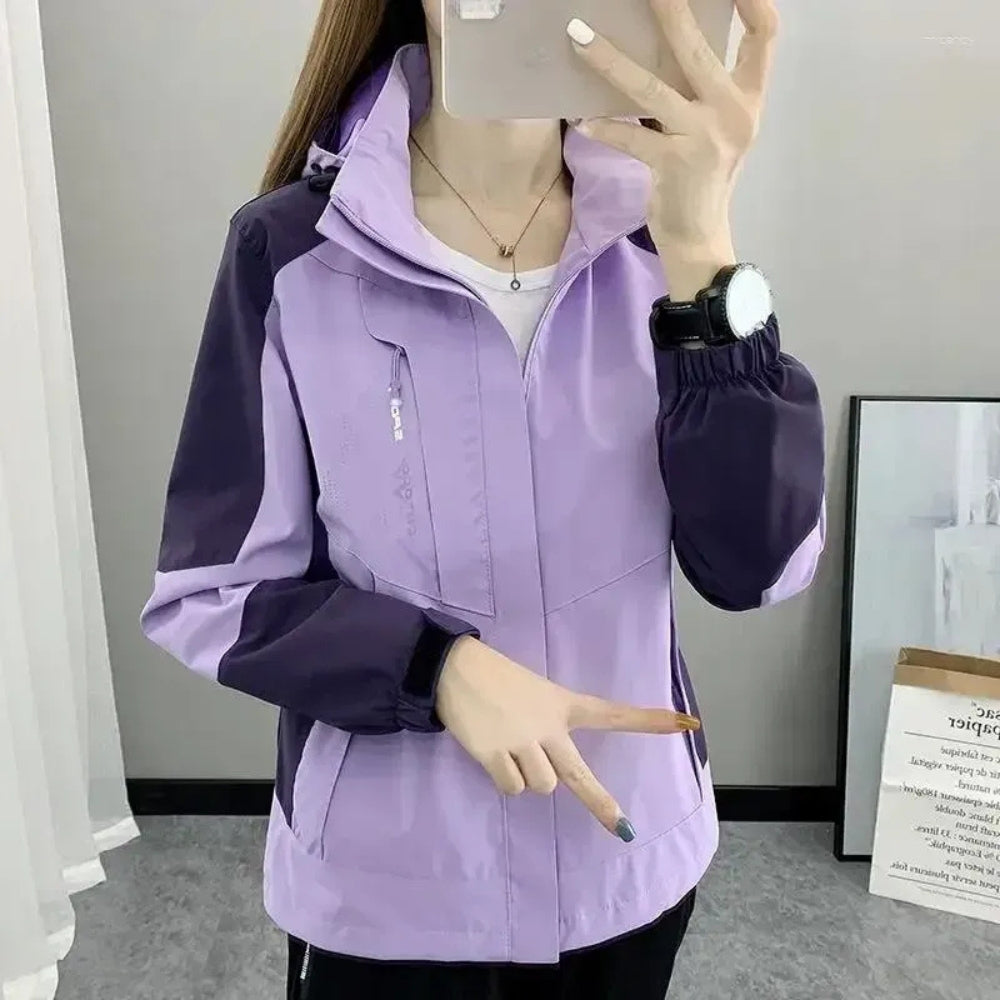 All-weather vinterjakke - vindafvisende dameskåpe til kolde dage udendørs