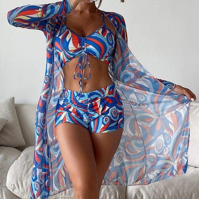 Bikini Set för Sommar – Varmt Nordiskt Stilhav