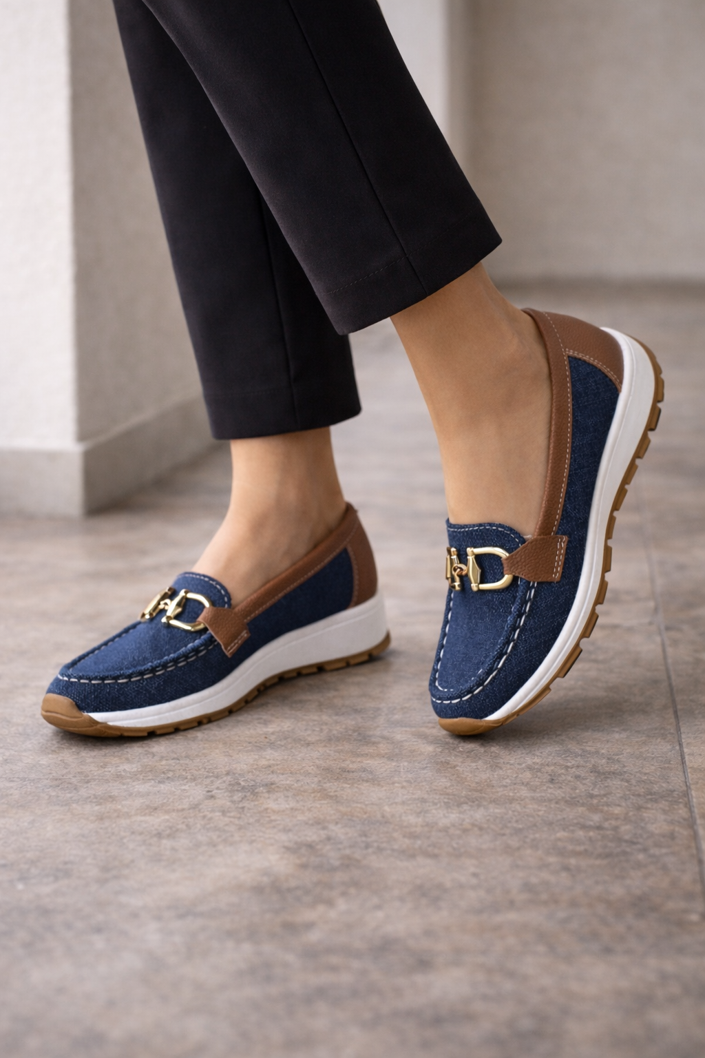 Mocka Loafers för Dam - Ellinor Modell